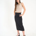 Pollera Bruna - CAMEL - 1