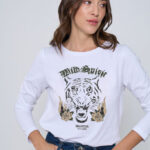 Remera Wild - BLANCO - L
