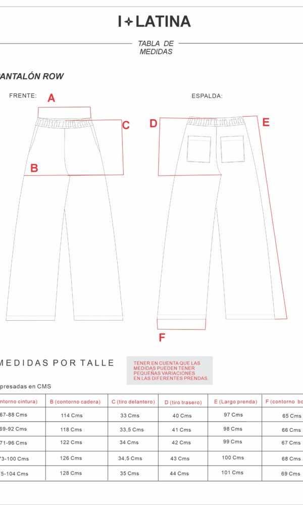 Pantalón Row - Imagen 7